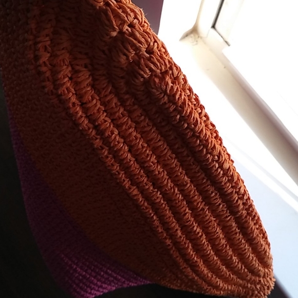 Gap pink and orange crocheted bag - Picture 6 of 11